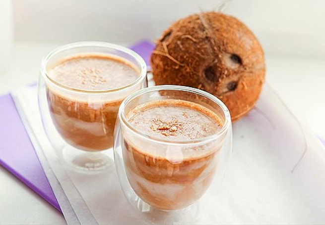 фото кокосового кофе с ванилью
